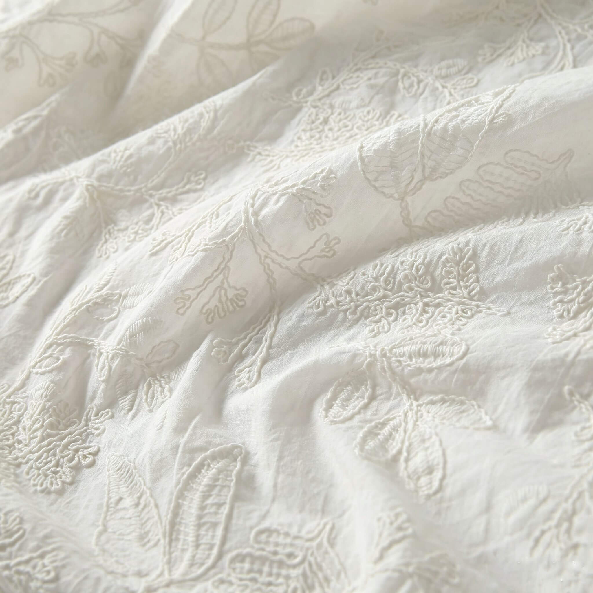 Embroidered Fabric 100% Cotton for Women's Wear Wholesale Supplier 5
